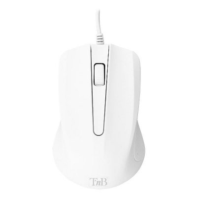 T NB Tnb - TNB Shark - Souris Optique Filaire - Blanc