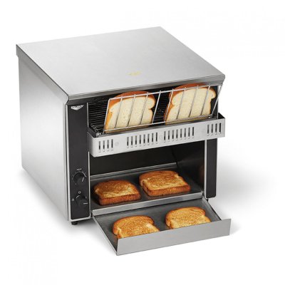  Toaster Convoyeur Professionnel Inox 350 Tranches/h - - - Acier inoxydable