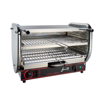  Toaster Professionnel multifonction avec r&eacute;gulateur Senior 2 &eacute;tages 400 V