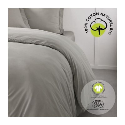 TODAY  - Housse de couette 100% coton bio organic - beige dune 240X220