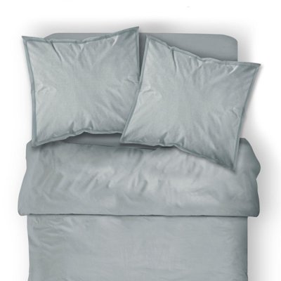 TODAY  - Housse de couette Zinc - 100% coton 57 fils - 240 x 260 cm - Gris