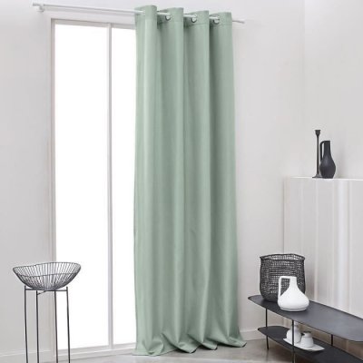 TODAY Rideau Isolant Thermique Essential Uni - 140 x 240 cm - C&eacute;ladon