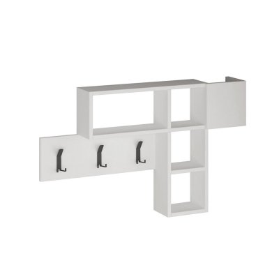 Toilinux - Porte manteau Game 99 cm - Blanc - Game