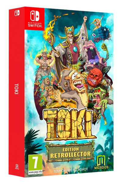 JUST FOR GAMES Toki Edition R&eacute;trocollector Nintendo Switch