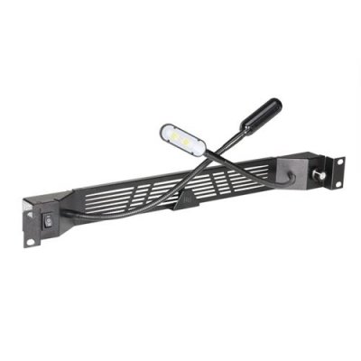 ADAM HALL T&ocirc;le &eacute;clairage LED rack 19'' 1U 87463