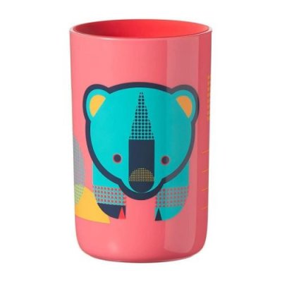 TOMMEE TIPPEE  - tasse 360&deg; sans anses rouge 12m+