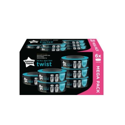 TOMMEE TIPPEE  - Twist&Click - Multipack x6 Recha