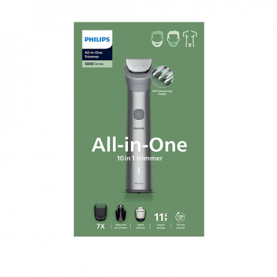 Tondeuse 10 en 1 visage cheveux et corps serie 5000 MG5921/15 PHILIPS