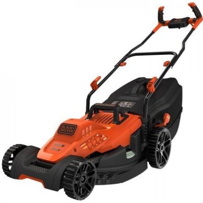 BLACK & DECKER Tondeuse a Gazon BLACK DECKER a Gazon Electrique Filaire 1800W BEMW481BHQS 6 Hauteurs R&eacute;