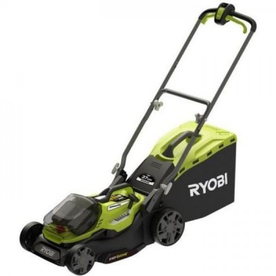 RYOBI Tondeuse a Gazon sur batterie 37cm de coupe RY18LMX37A150 Livr&eacute; avec 1 batterie 1 