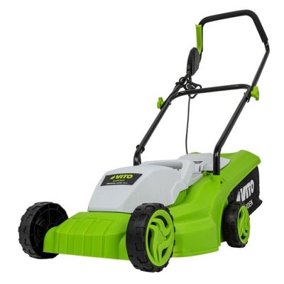 VITO Tondeuse electrique 120W GARDEN BAC 30L SURFACES 300M2