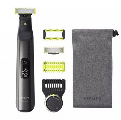 PHILIPS Tondeuse homme  QP6550/15 ONE BLADE PRO barbe+corps