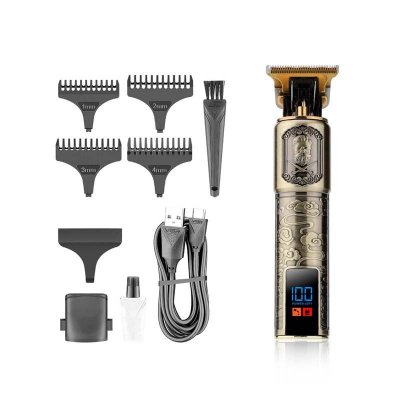 BECKER SHAVES ET TRIMS Tondeuse M&eacute;tal Sans Fil Cheveux Et Barbe Harley De Becker