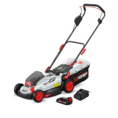X PERFORMER Tondeuse rechargeable 20V max 33 cm avec batterie 2Ah X-performer
