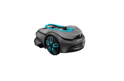 GARDENA Tondeuse robot Smart SILENO sense 400 m2 Sans c&acirc;ble avec IA, Trim-to-Edge et LONA Intelligence
