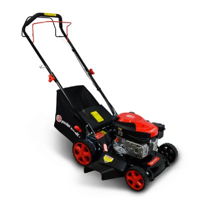 ELEM GARDEN TECHNIC Tondeuse thermique tract&eacute;e 144 CC - 40cm - mulching et &eacute;jection lat&eacute;rale 