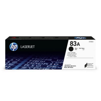 HP Toner  83A LaserJet - Noir (CF283A)
