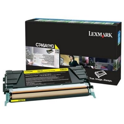 LEXMARK Toner laser C746A1YG -  - Jaune
