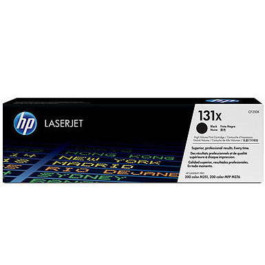 HP Toner laser CF210X -  - 131X - Noir