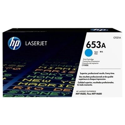 HP Toner laser CF321A -  - 653A - Cyan