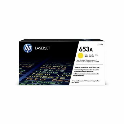 HP Toner laser CF322A -  - 653A - Jaune