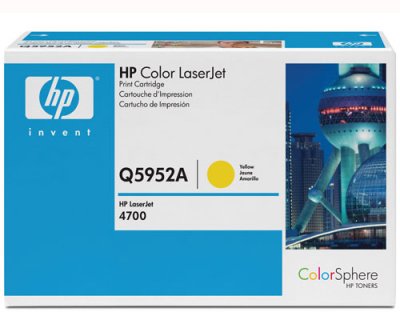 HP Toner laser Q5952A -  - 643A - Jaune