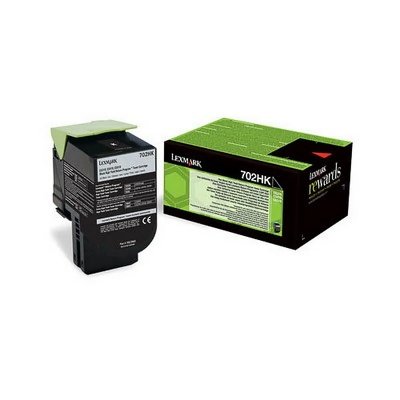 LEXMARK Toner  70C2HK0 702HK - Noir