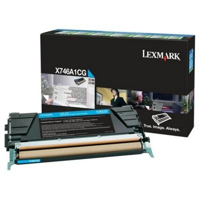 LEXMARK Toner  734646346610 X746, X748 - Cyan