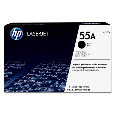 HP Toner noir  pour laserjet P3010 (55A)