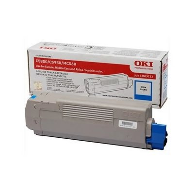 OKI Toner  43865723 C5850/5950 - Cyan