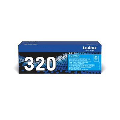 BROTHER Toner, TN320, Cyan, 1.5K,  TN320C by 