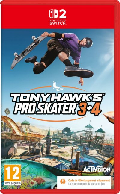 ACTIVISION Tony Hawk Pro Skater 3 + 4 (code De T&eacute;l&eacute;chargement) SWITCH 2 