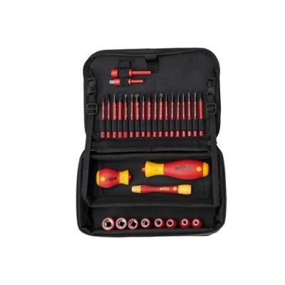 WIHA Tool set slimVario electric mixed - 31 pcs in functional bag