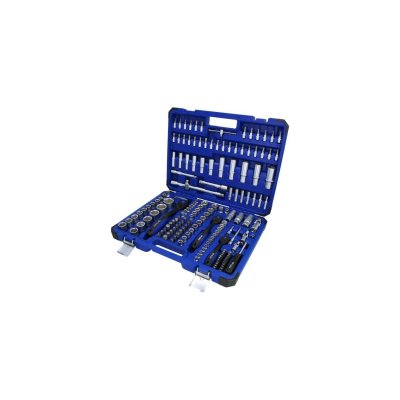 BRILLIANT TOOLS Tools - Coffret de douilles et cliquets - 1/4, 1/2, 3/8 - 172 pieces