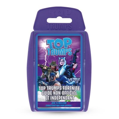 WINNING MOVES Top Trumps Fortnite Guide Non Officiel Et Ind&eacute;pendant