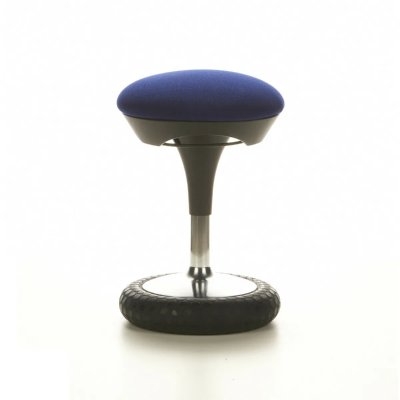 Topstar SITNESS 20 - Si&egrave;ge technique Tabouret technique Bleu tissu