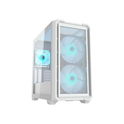 COUGAR Torre  MX600 Mini RGB Blanco Mini Tower micro ATX/Mini-ITX 3 Ventiladores RGB