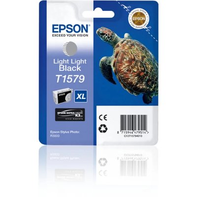 EPSON tortue T1579 gris clair XL
