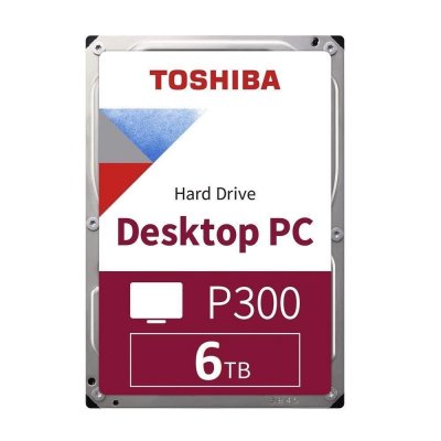 TOSHIBA  P300 Hdwd260uzsva 3.5&acute;&acute; 6tb Hard Disk Drive Clair 3.5&acute;&acute;