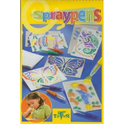 TOTUM  Spraypens Draw With Spray Locks+ Templates Clair