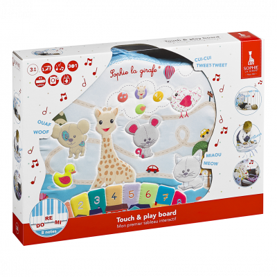 Touch&Play Board Sophie la girafe - VULLI blanc