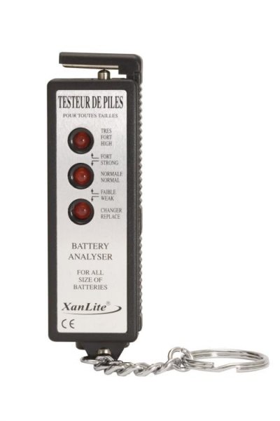 XANLITE Toulum - Testeur de pile universel de poche - LR126