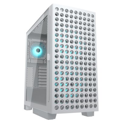 COUGAR Tour  Gaming Airface ECO RGB blanche 2x180mm 1x120mm ATX/Micro ATX/EATX