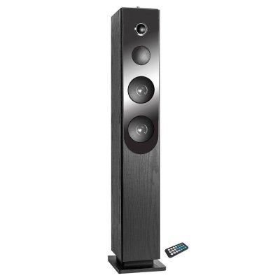  Tour de son Blacktower+ avec lecteur CD, Bluetooth, FM et USB, 100W + t&eacute;l&eacute;commande
