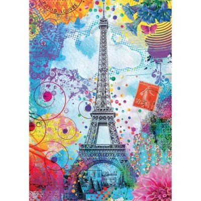 NATHAN Tour Eiffel Multicolore 