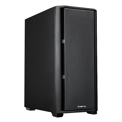 CHIEFTEC Tour midi  AS-02B-OP Bo&icirc;tier PC noir 1 ventilateur pr&eacute;-install&eacute;