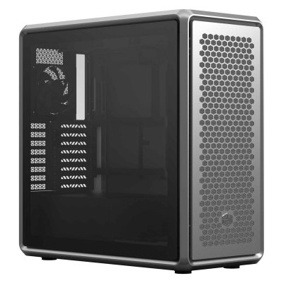 COOLER MASTER Tour midi  MF600-SGNN-S00 Bo&icirc;tier PC argent