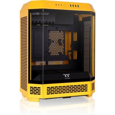 THERMALTAKE Tour midi  The Tower 600 Bumblebee Bo&icirc;tier PC jaune/noir