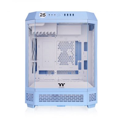 THERMALTAKE Tour midi  The Tower 600 Hydrangea Blue Bo&icirc;tier PC bleu