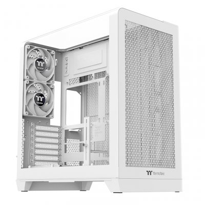 THERMALTAKE Tour midi  View 390 Air Snow White Bo&icirc;tier PC blanc neige